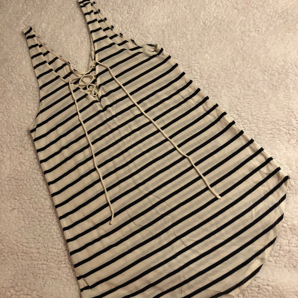 Stripped tunic